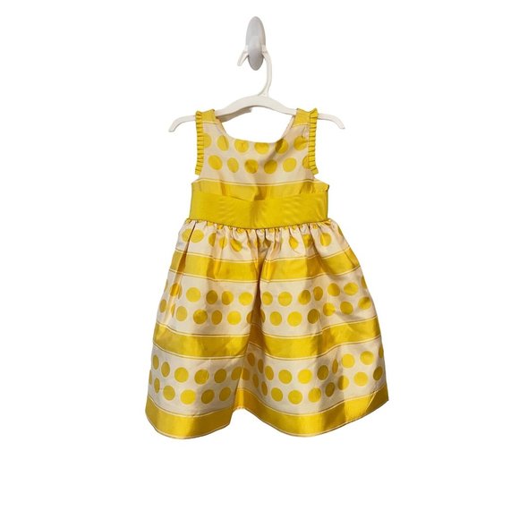 Janie and Jack Other - Rare Janie and Jack Yellow polkadot Dress 2T